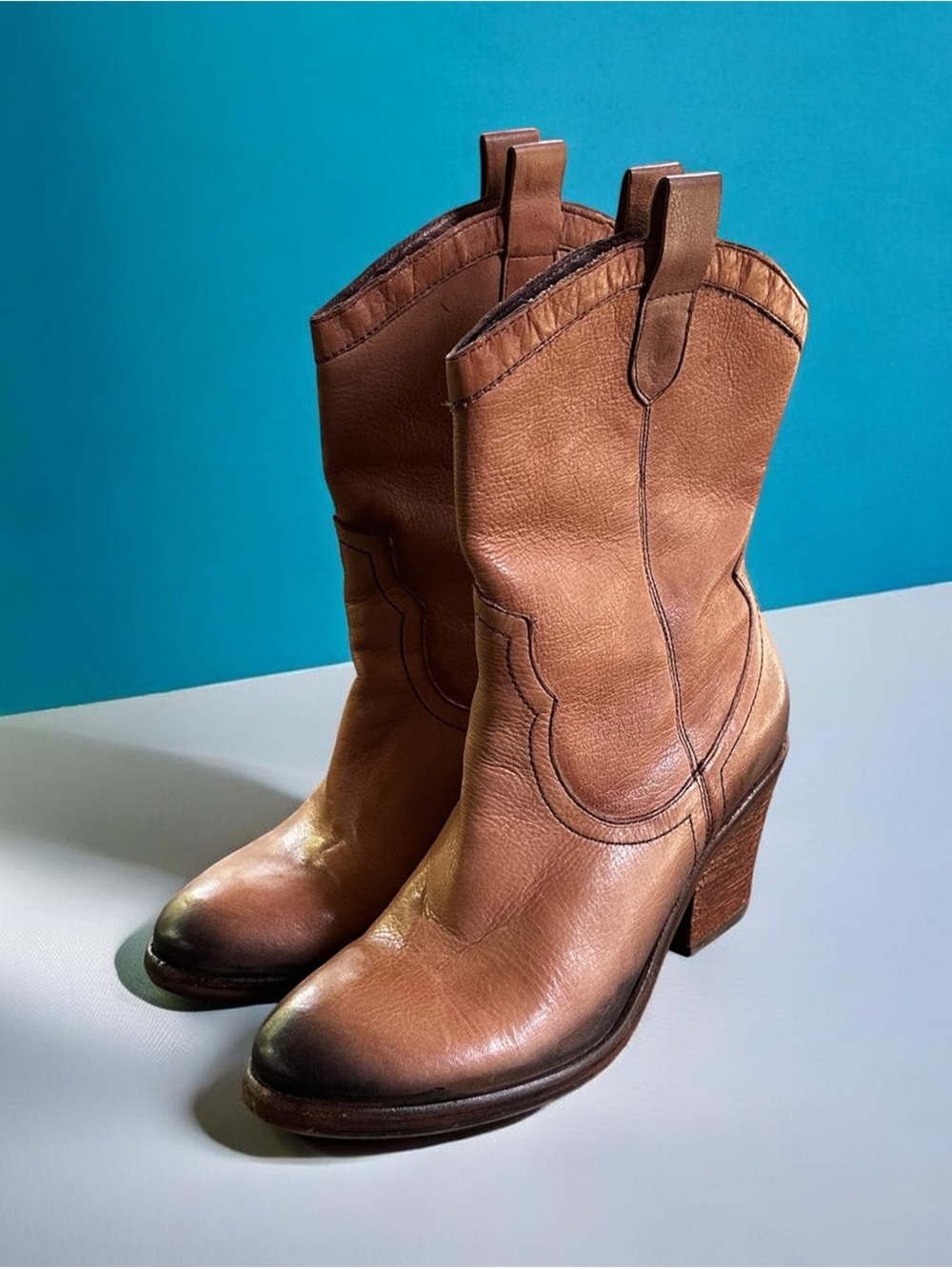Sam Edelman Western Boots 7.5M Timeless Staple - Almost New
